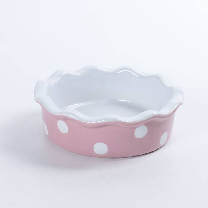 Isabelle Rose - Wholesale Baking Dish - Small pie dish Pink Isabelle Rose