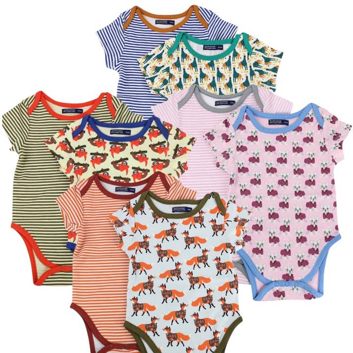 BAXTER + BAYARD Organic Cotton Onesies (2-Pack) for wholesale by Baxter+Bayard