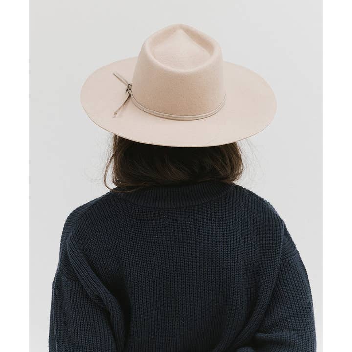Gigi Pip – Fedora - Mulher por atacado – Emery Teardrop Fedora6