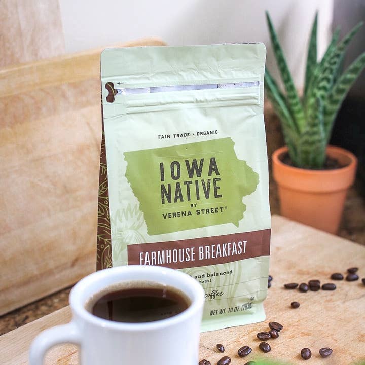 Verena Street Coffee Co. - Wholesale Coffee Beans - Farmhouse Breakfast - Fair Trade Organic Coffee Whole Bean