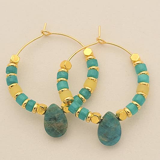 Moira Bijoux Creation - Wholesale Hoop Earrings - Creole Sarah9