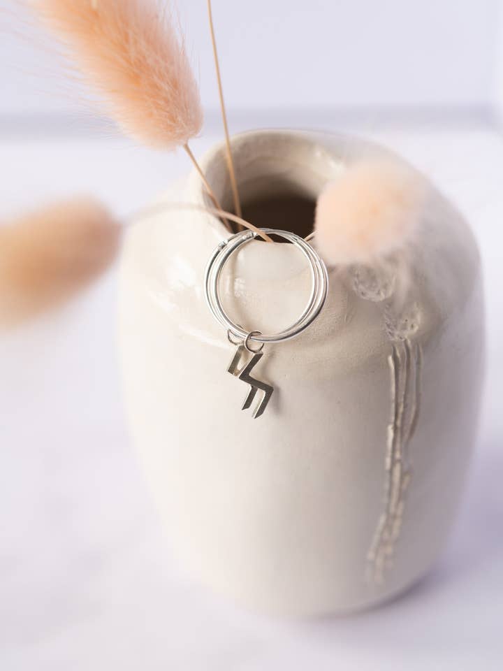 Bolt Hoops for wholesale by Amy Mead Jewellery