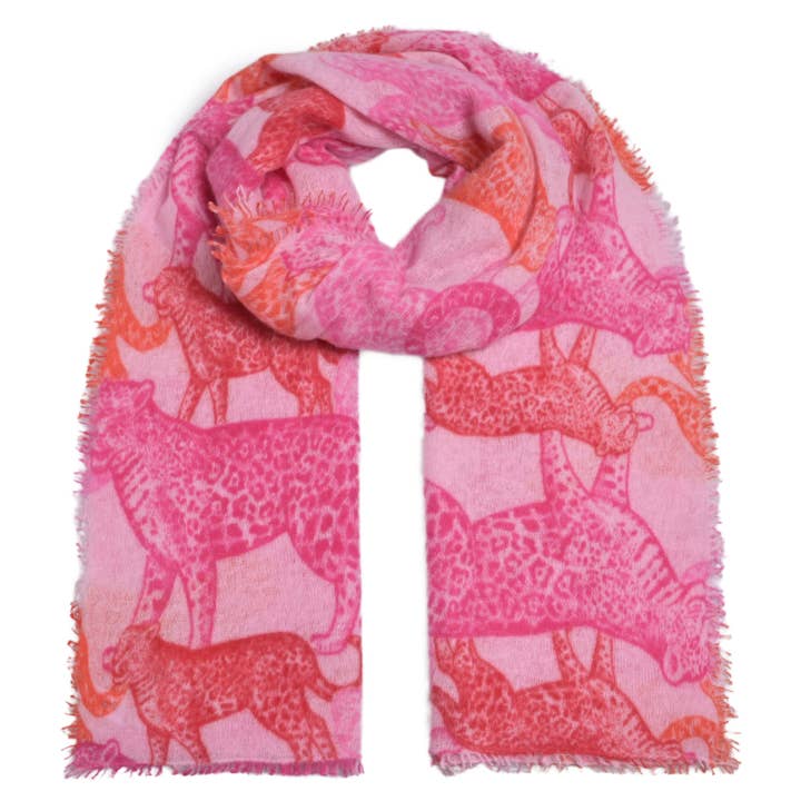 Cashmere Scarf Lenny-cs Maxi in Peony for wholesale by cute stuff GmbH