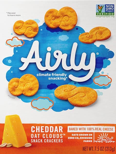 Craquelins au cheddar et à l'avoine pour la vente par Airly Foods
