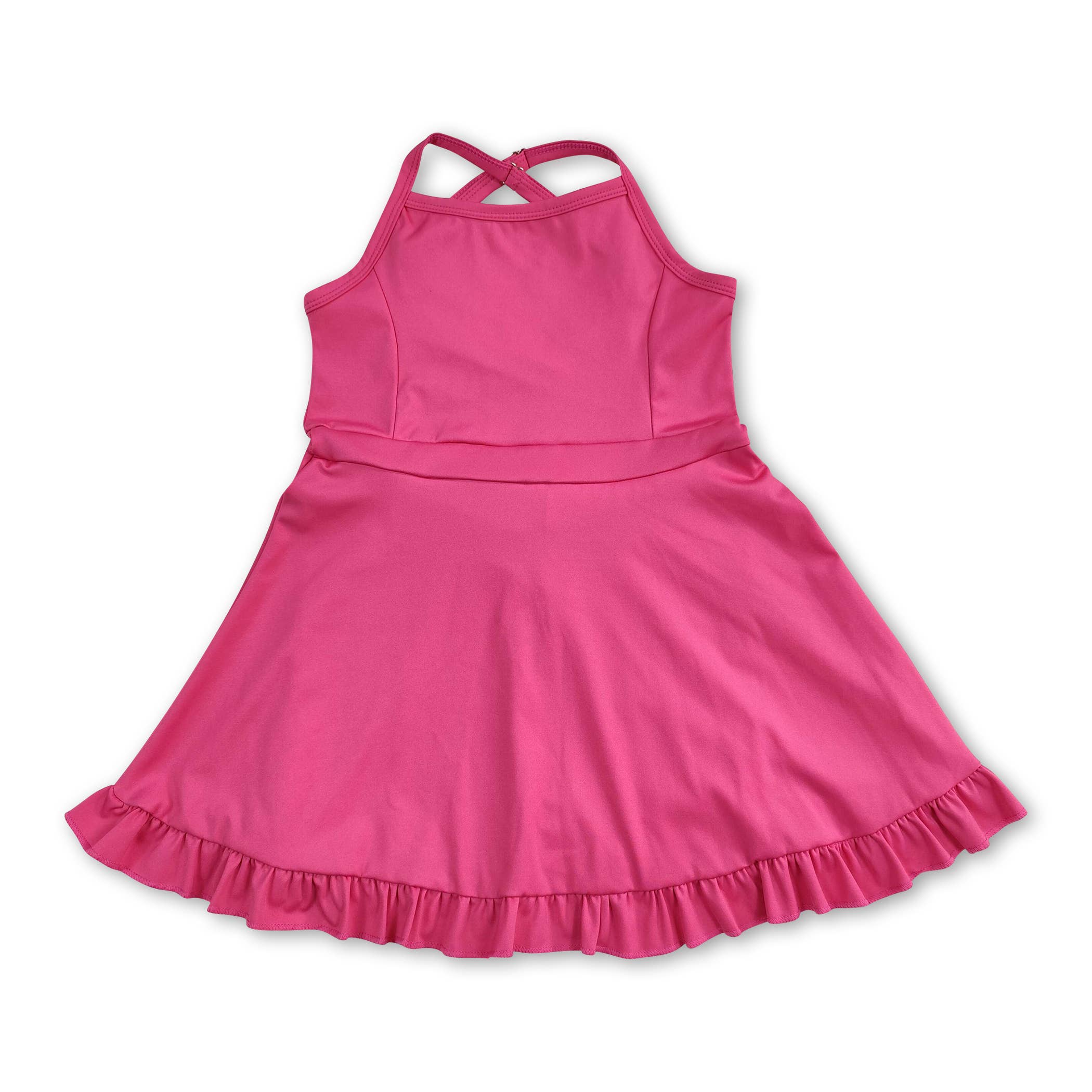 Yawoo Garments - Wholesale Athletic Dress - Kids - Multi colors kids girls summer athletic dresses 0