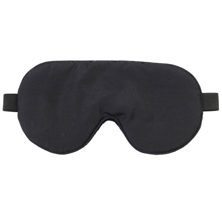 Wicked Sista Accessories - Wholesale Sleep/Eye Mask - Unisex Sleep Mask Large Black
