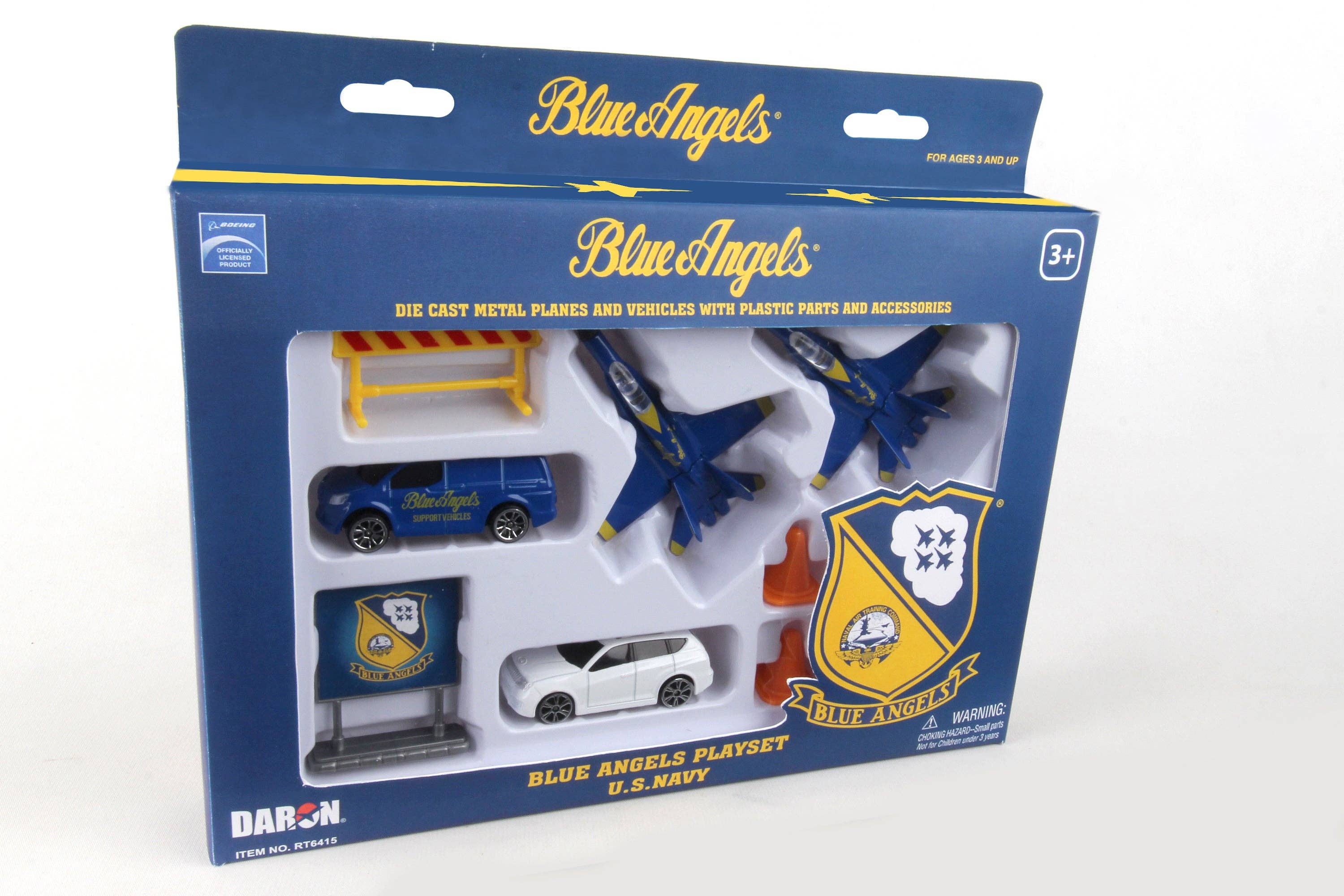 Daron Worldwide Trading - Wholesale Toy Set - Kids - RT6415 BLUE ANGELS PLAYSET1