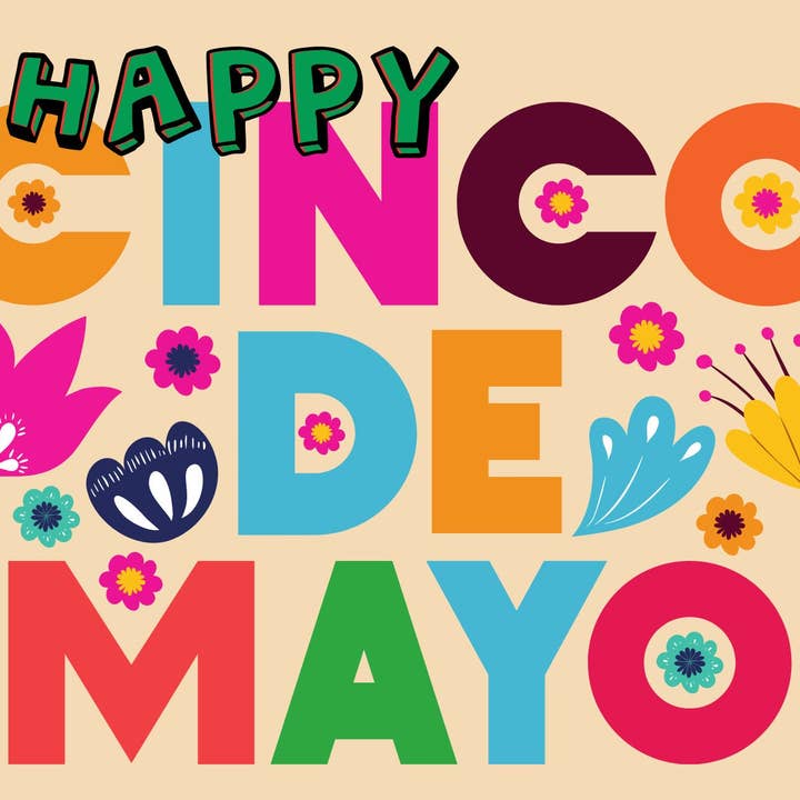Happy Cinco de Mayo Card for wholesale by Piles of Postcards