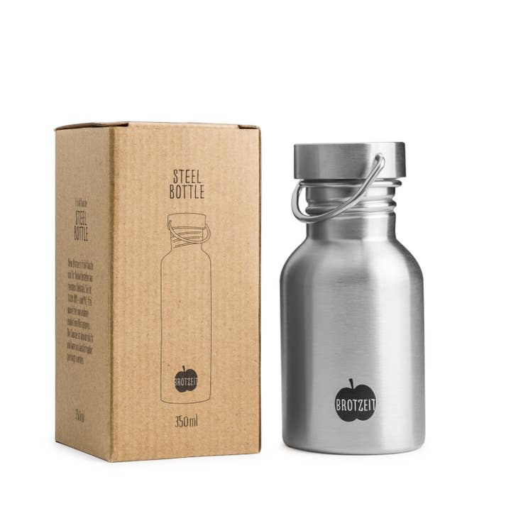 Brotzeit - Wholesale Water bottle - Brotzeit drinking bottle made of stainless steel plastic-free BPA-free in 3