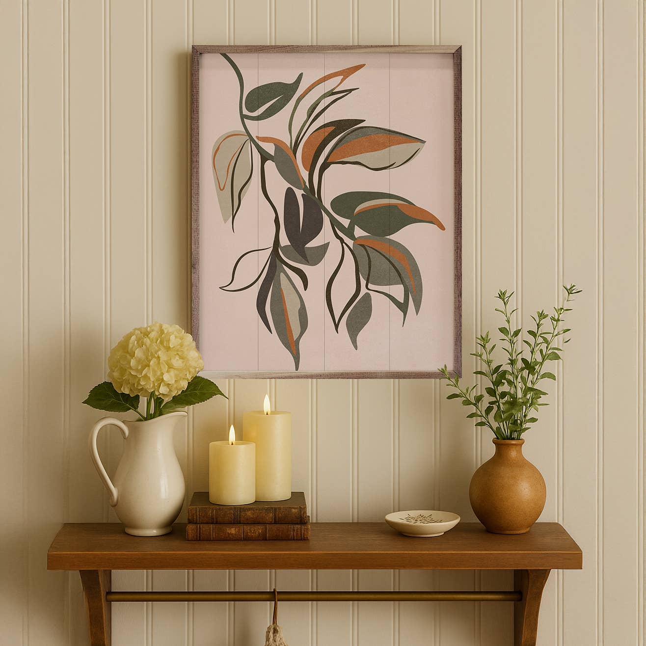 Kendrick Home - Wholesale Art Print - Botanical 1 By Nataly White1