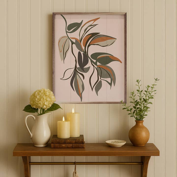 Kendrick Home - Wholesale Art Print - Botanical 1 By Nataly White1