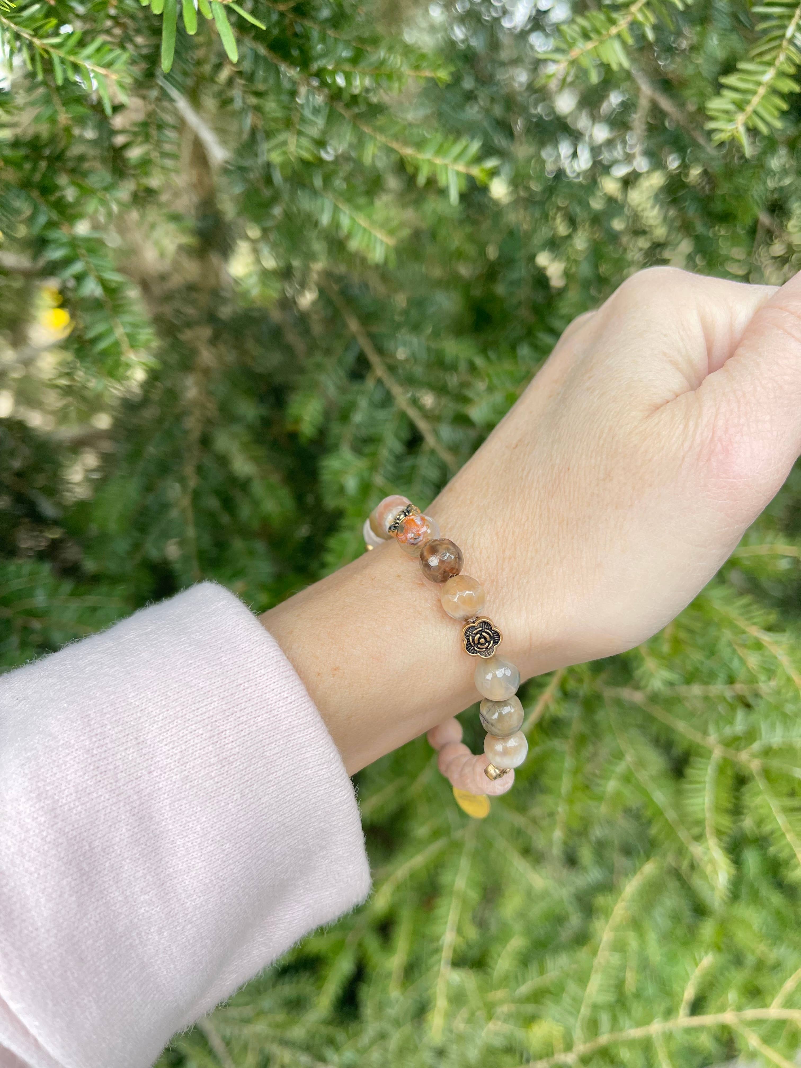 Drops of Wellness Goods – wholesale Aromaterapiarmband – Diffuser Armband, Boho, Stretch Armband, Sienna2