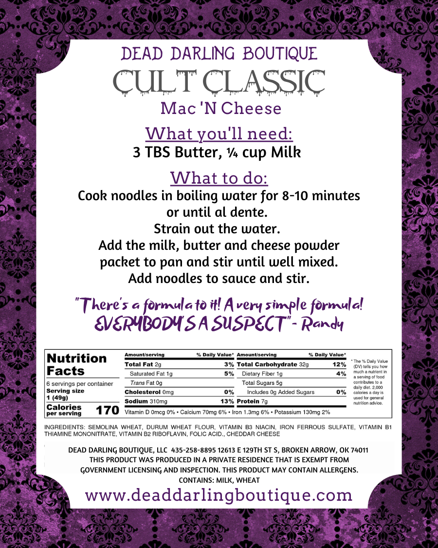 Dead Darling Boutique - Wholesale DIY Food Kit - Mac Slasher Bundle2