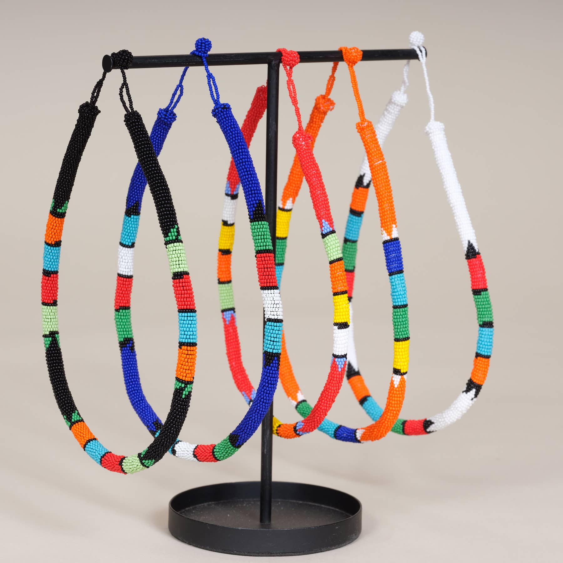 AS'ART a sense of crafts - Wholesale Beaded/Pearl Necklace - Zulu necklaces, glass beads, South Africa6