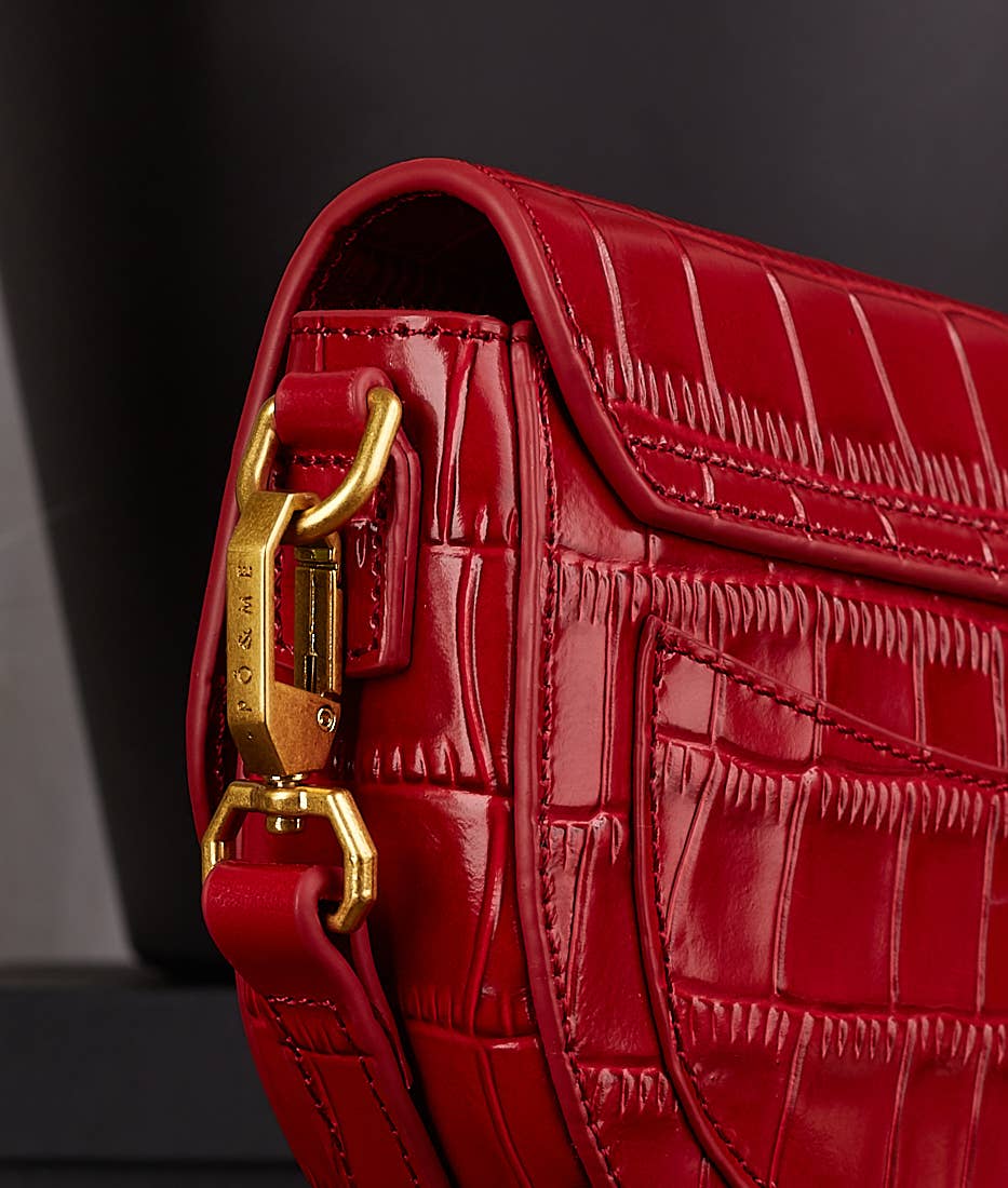 PÖ&ME – Großhandel Messenger Bag – Damen – Wie eine Wolke Croco15