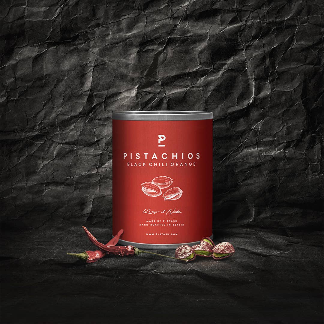 P-Stash - Wholesale Nuts - 12x Pistachios - Chili Orange - Mini 50g3
