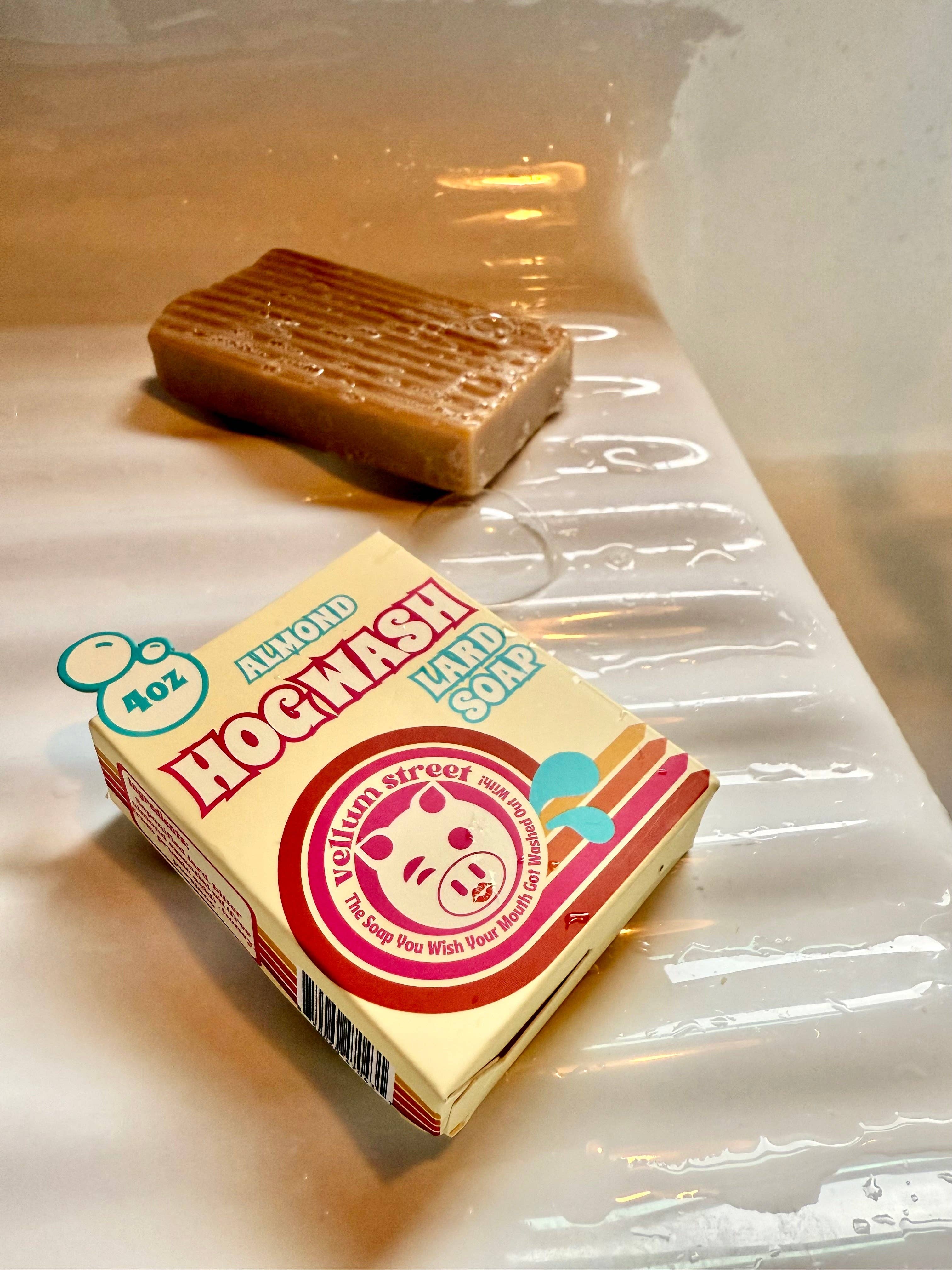 Vellum Street - Wholesale Bar Soap - Hog Wash Lard Soap ALMOND1