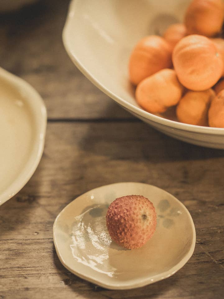 SLOW NATURE AQUA SAUCER for wholesale by MARTINAS HOME