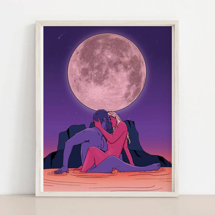 8.5 x 11 Super Full Moon for wholesale by Meli TheLover