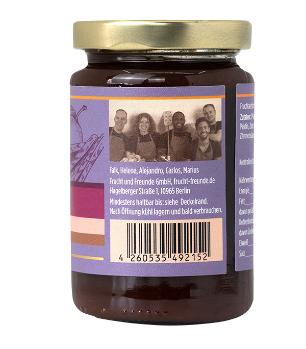 Frucht und Freunde - Wholesale Jam/Jelly - plum cinnamon fruit spread2