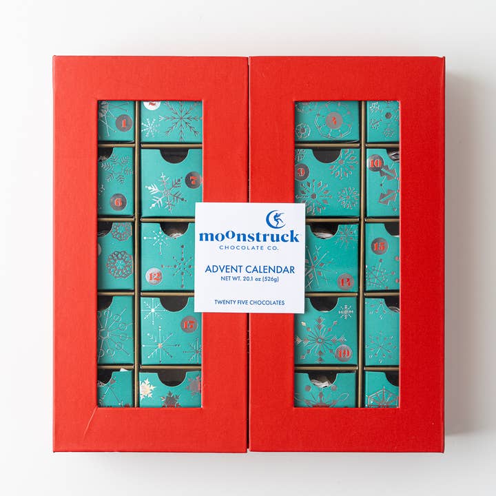 Moonstruck Chocolate Co - Wholesale Chocolate Box - Moonstruck Chocolate: Advent Calendar 2024