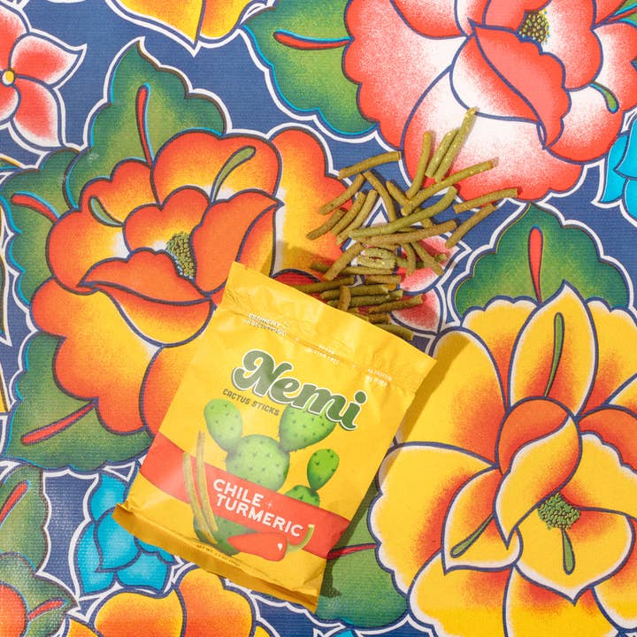 Nemi Snacks – wholesale Puffed snack – Chile Turmeric - Crunchy Nopales Cactus Nemi Snacks4