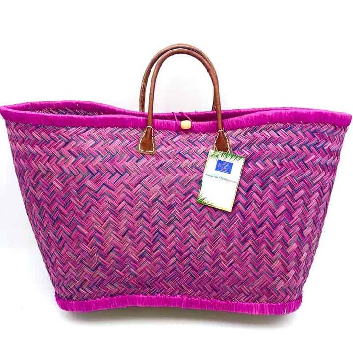 LINETA - Wholesale Beach Bag - Madagascar basket