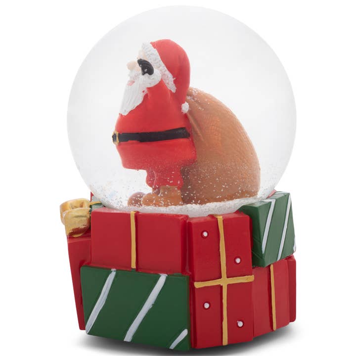 EAST AVENUE - Wholesale Snow globe - Santa Presents Christmas Musical Snow Globe3