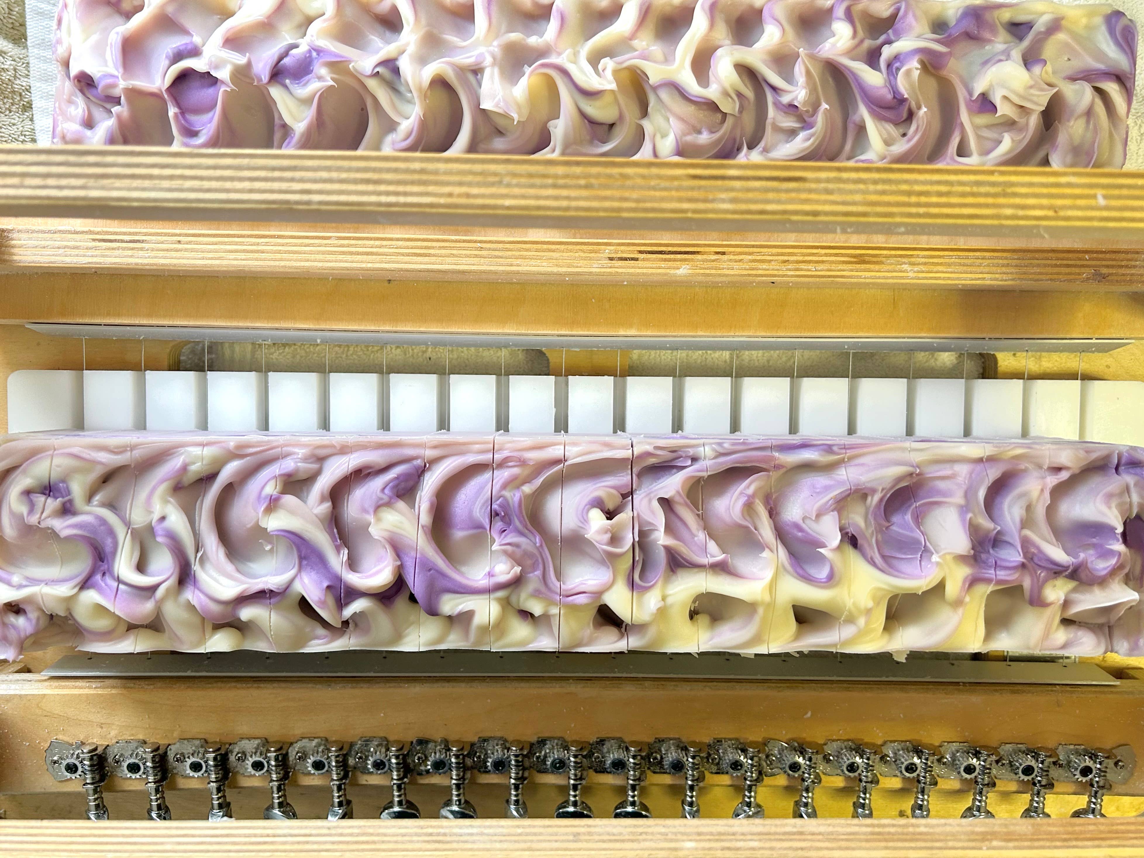 SARATOGA SOAP COMPANY - Wholesale Bar Soap - Lilac Bloom Handmade Soap Bar VEGAN COLD PROCESS Spring4