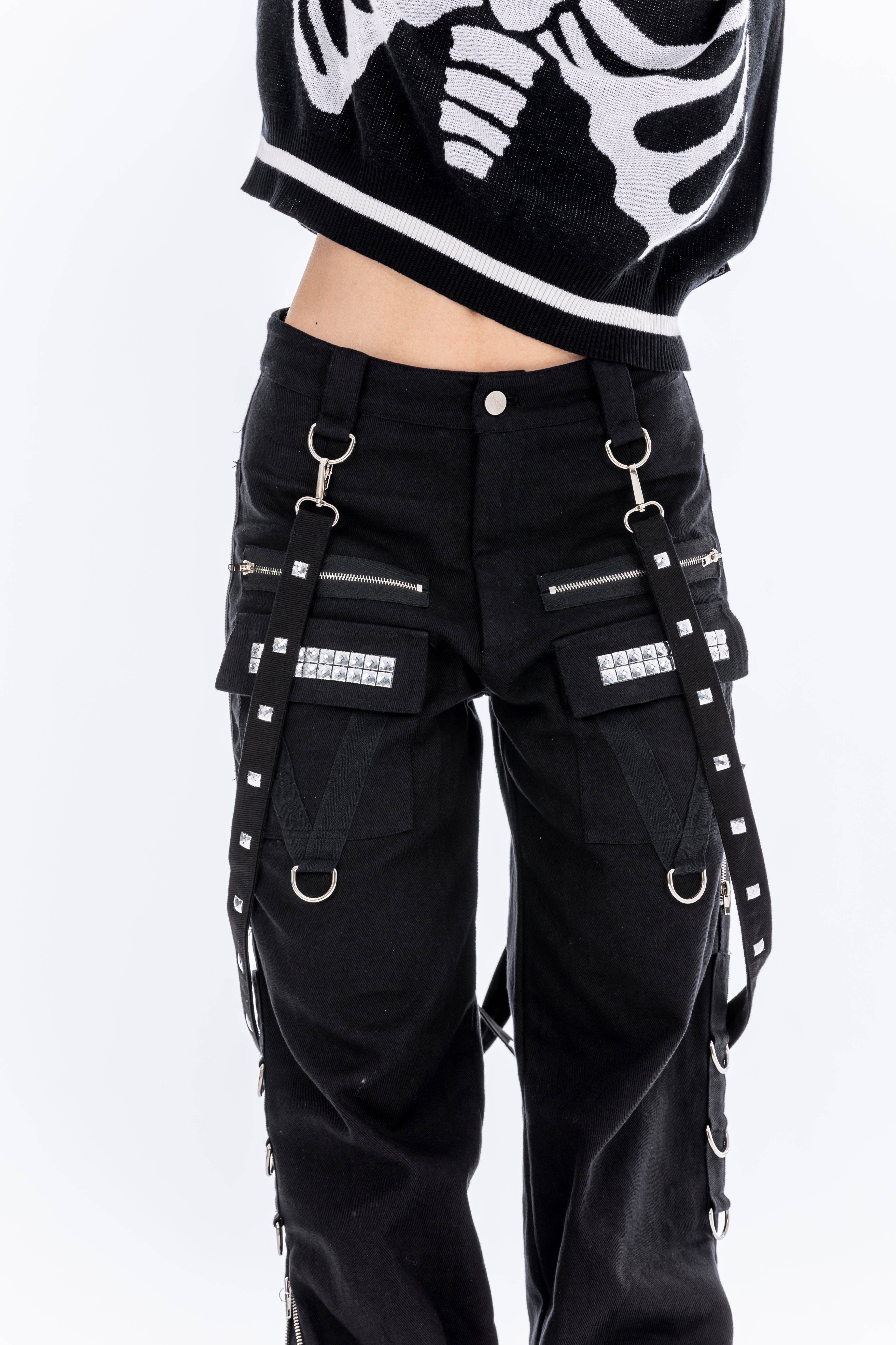 Alice’s Lips - Wholesale Pants - Women's - Punk Princess Cargo Pants1