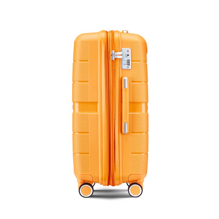 Orange Luggage Sets 4 Piece PP Lightweight Expandable Suitcase for wholesale on Faire10