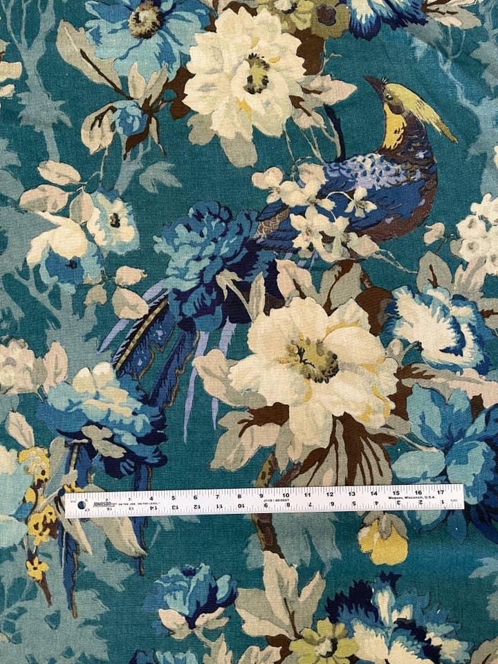 Deidre Floral Throw Pillow with Feather Insert - Custom for wholesale by Dahlia & Grace pillows