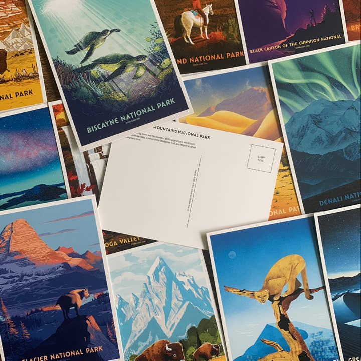 Magnifique Hearts - Vendita all'ingrosso Cartoline - Cartoline dei parchi nazionali americani, meraviglie naturali 4.6X6.43