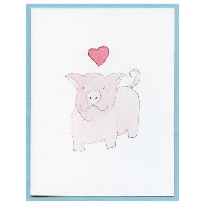 Happy Love Pig for wholesale by Zucchini Fish