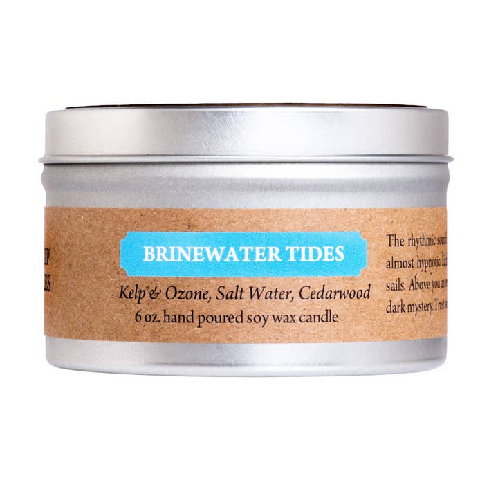 Cantrip Candles - Wholesale Travel Candles - Brinewater Tides 6 oz.