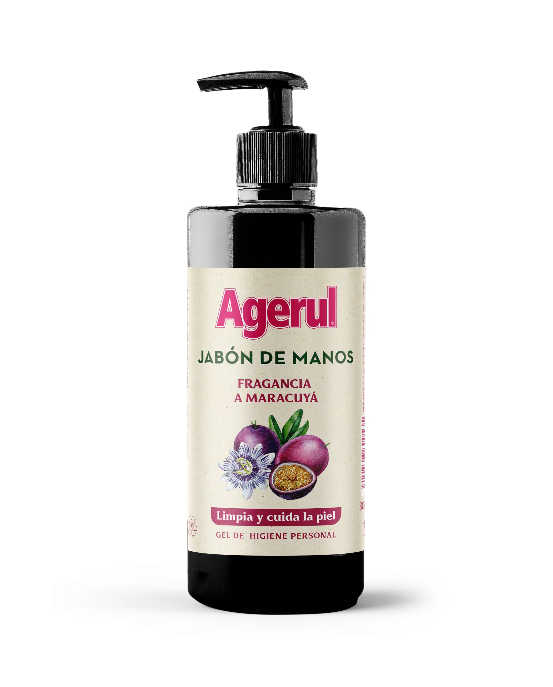 Agerul - Wholesale Hand Soap/Wash - Passion Fruit Hand Soap. 300ml x 12 units
