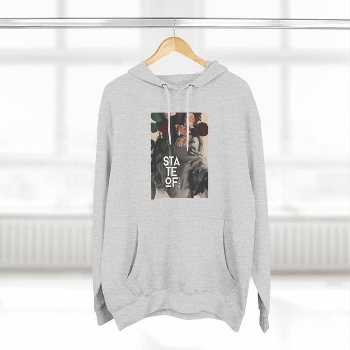 Hoodie Coton Ouaté Lane - FLEUR D'AUTOMNE for wholesale by State of Mind Brand