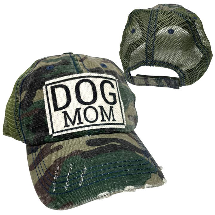 dkhandmade - Vente Casquette de camionneur – femme - CASQUETTE DE BALLE POUR CHIEN | CHAPEAU POUR FEMME | EFFET VIEILLI