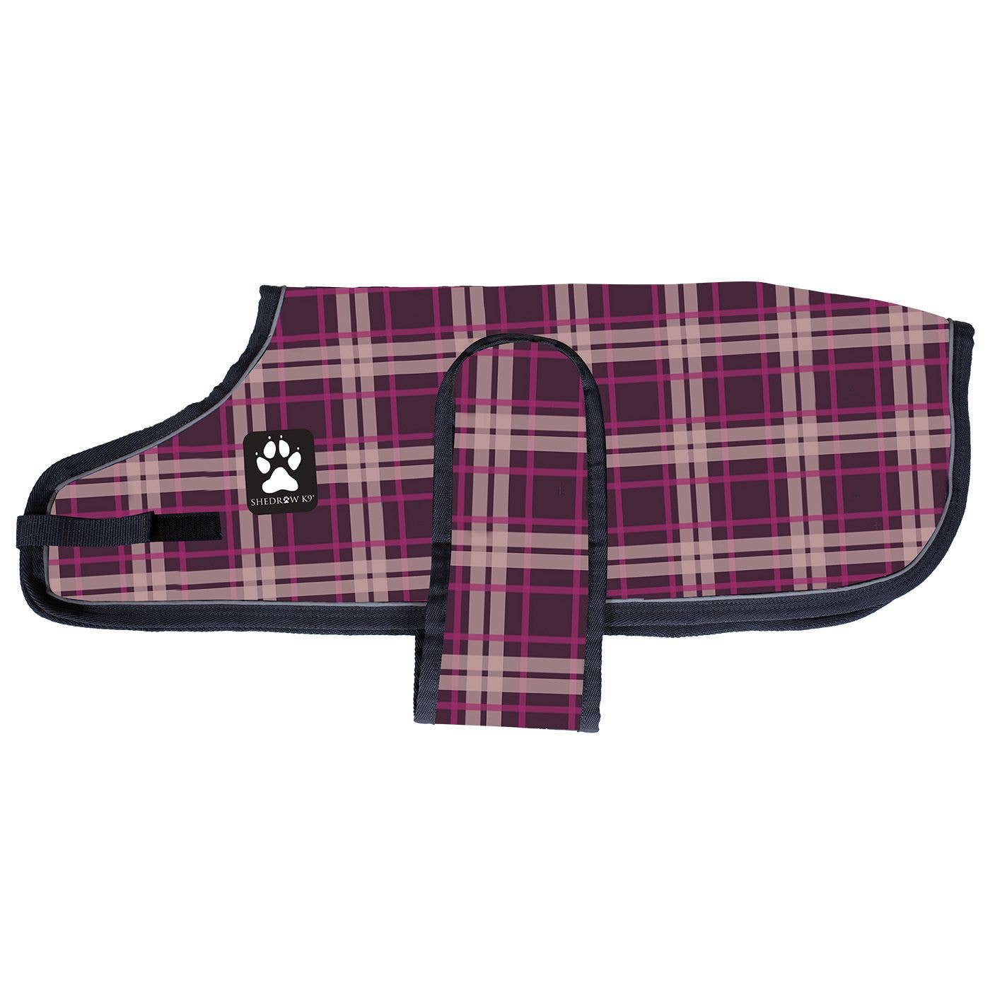 Shedrow K9 - Wholesale Pet Coat - Dog - Shedrow K9 Glacier Dog Coat - Potent Purple Plaid0