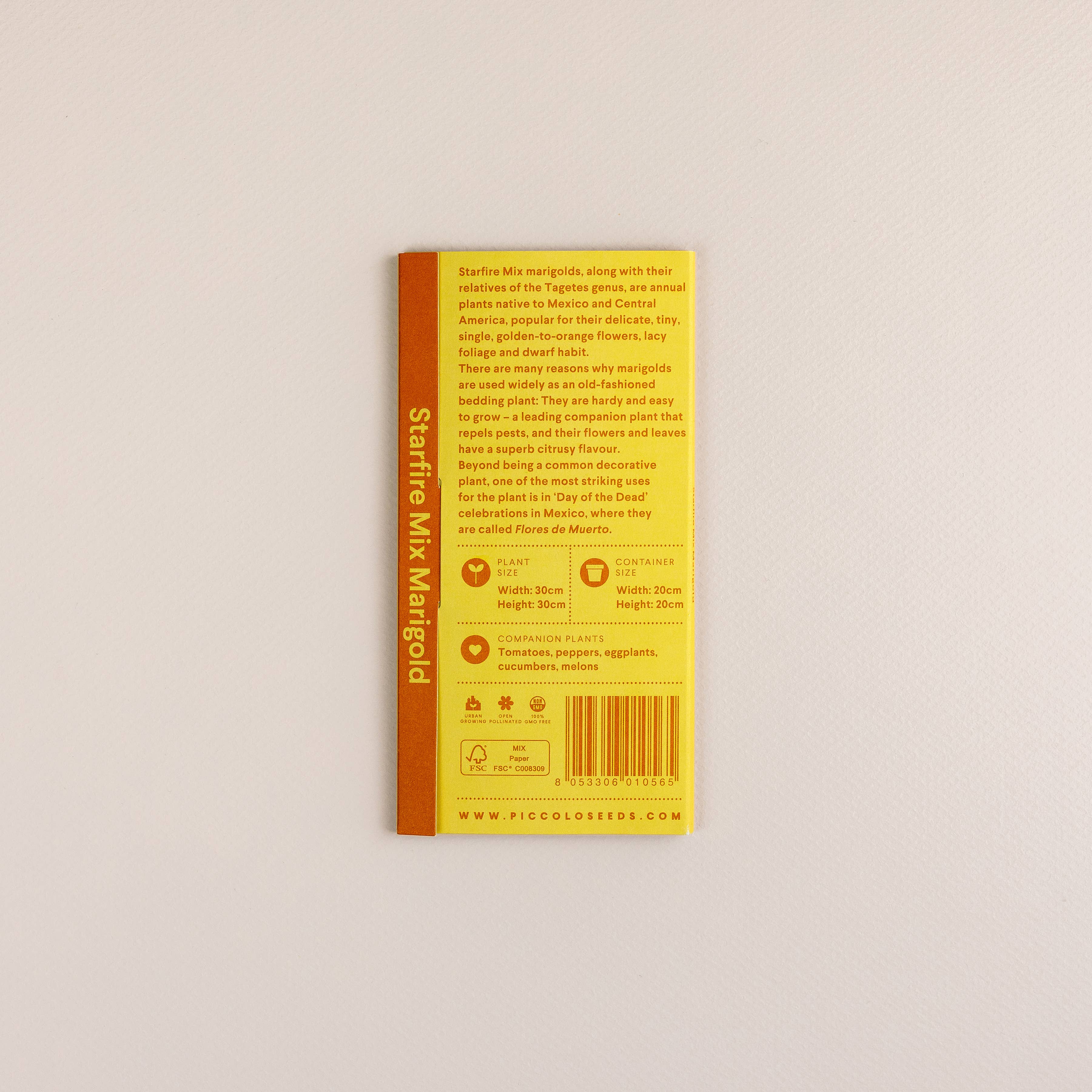 Piccolo Seeds - Vendita all'ingrosso Semi di piante - Miscela Starfire Marigold2