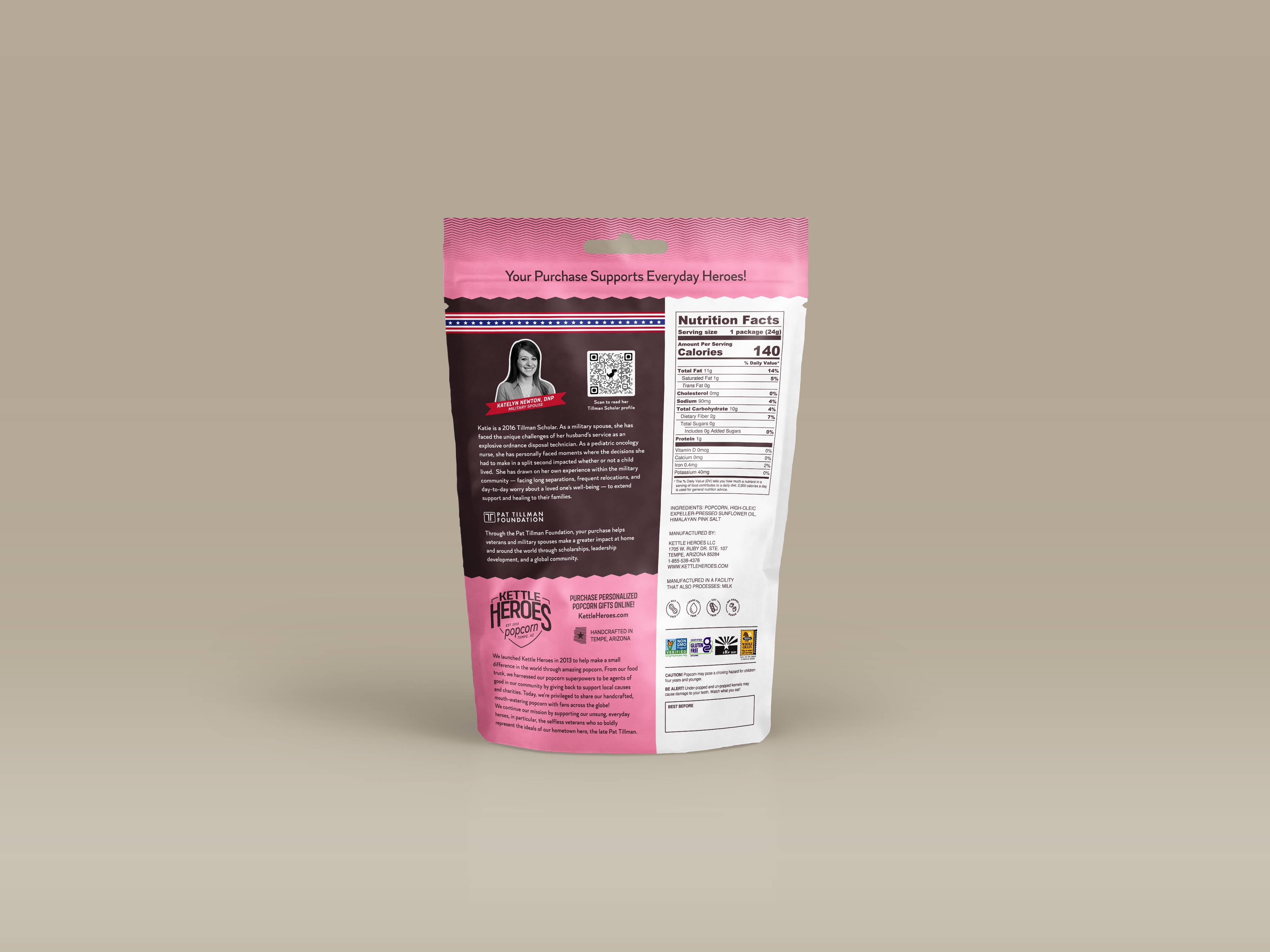 Kettle Heroes Artisan Popcorn - Vendita all'ingrosso Popcorn - Popcorn Zen - Confezione snack1