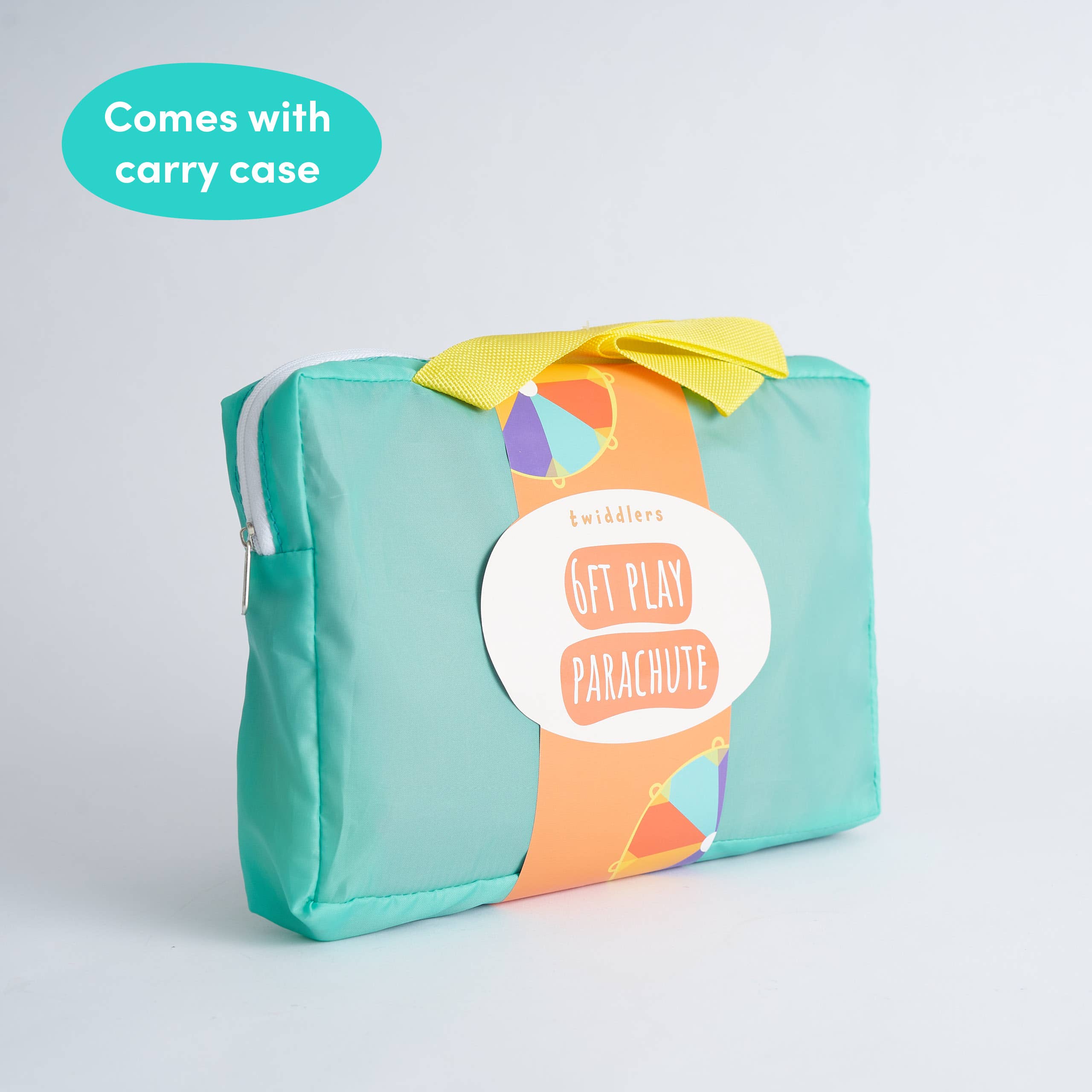 The Twiddlers - Wholesale Tent - Kids - 6ft Parachute Play Tent Kids Game with 8 Handles1