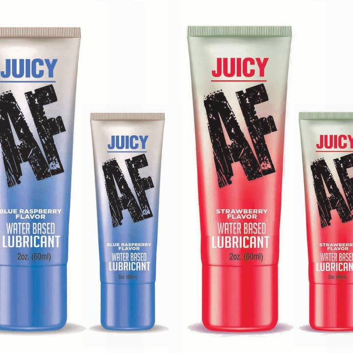 Little Genie Productions - Wholesale Personal lubricant - Juicy AF Lubricant - Strawberry 2oz2