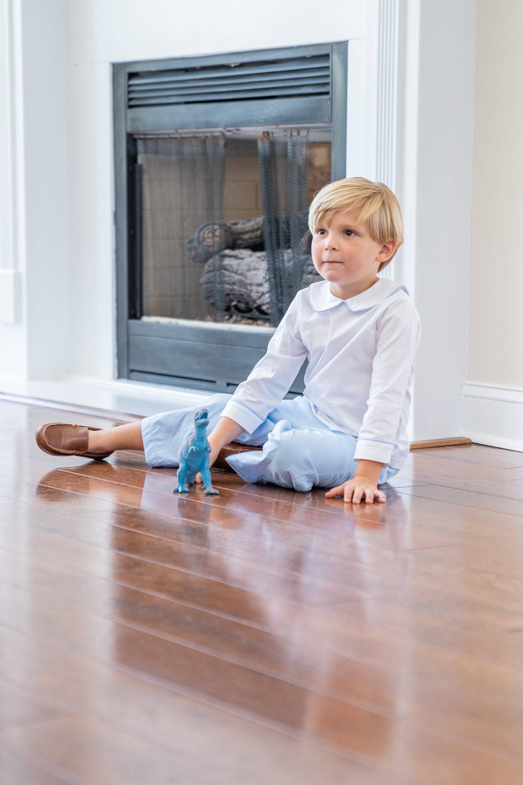 The Oaks Apparel Company - Wholesale Top & Pant Set - Kids - Jason Blue Kid's Pants Set3