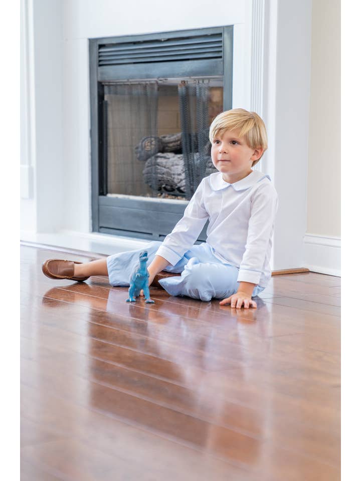 The Oaks Apparel Company - Wholesale Top & Pant Set - Kids - Jason Blue Kid's Pants Set3