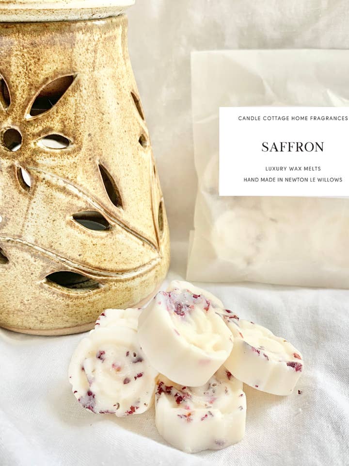 Saffron Botanical Soy Wax Melts for wholesale by Candle Cottage Home Fragrances