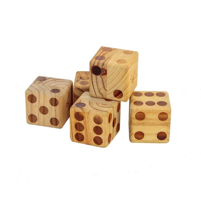 Jenjo Games - Wholesale Dice - Wooden Dice Giant1