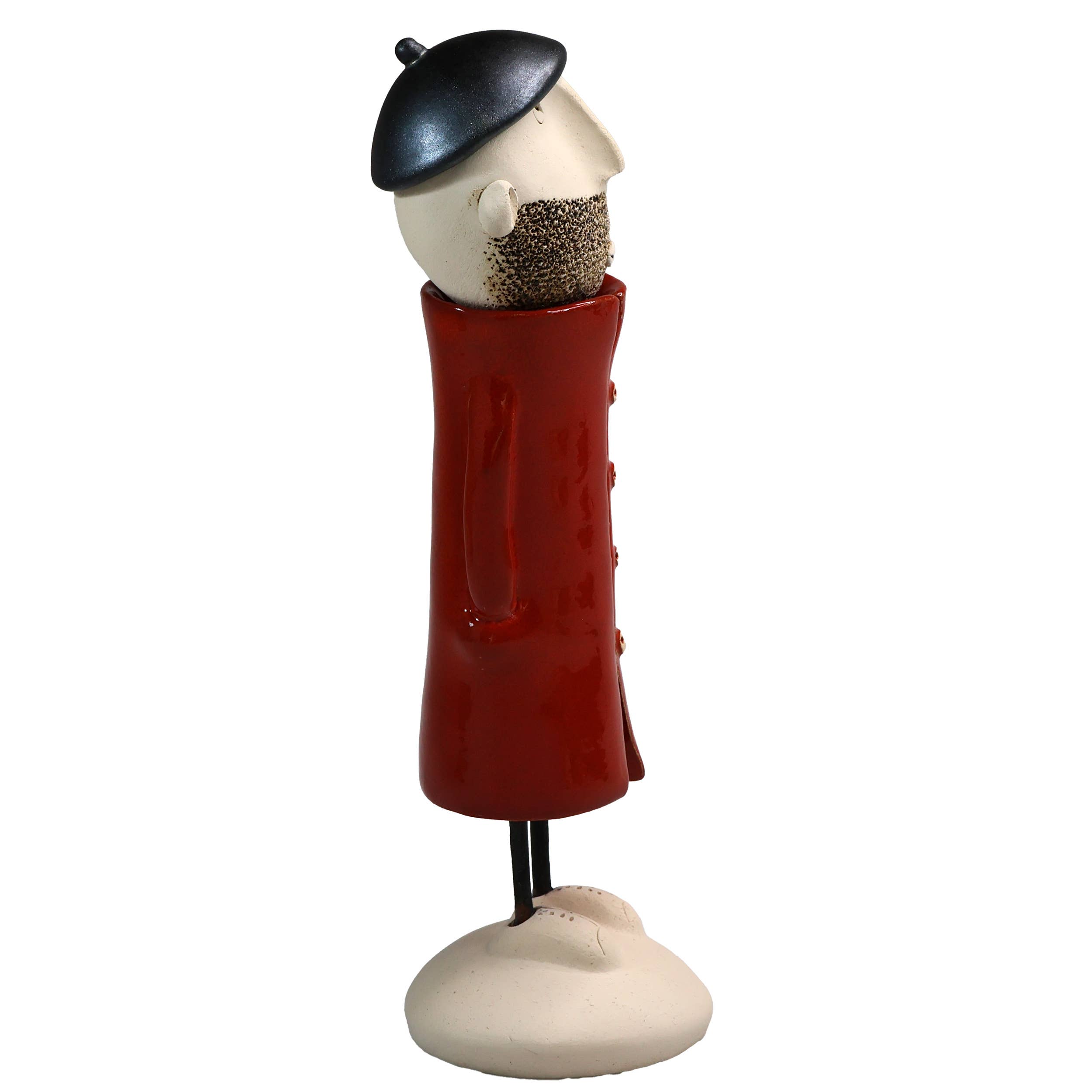 Enigma Supplies – wholesale Decorative figurine – MiGC with Beard Ceramic Figurine| Various Colours8