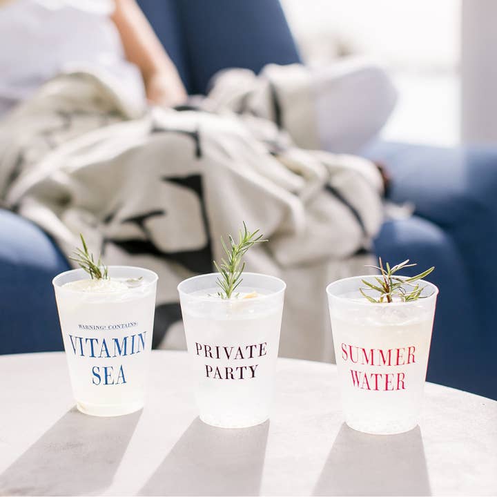 Santa Barbara Design Studio by Creative Brands - Wholesale Disposable Cup - Face to Face Frost Flex Cups - Summer Water3