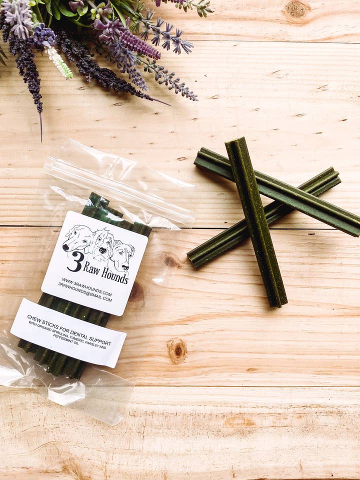 Max's Favorite Dental Chews for wholesale by 3 Raw Hounds